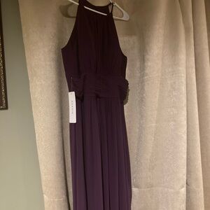 Chic Purple Maxi Dress by Aidan Mattox